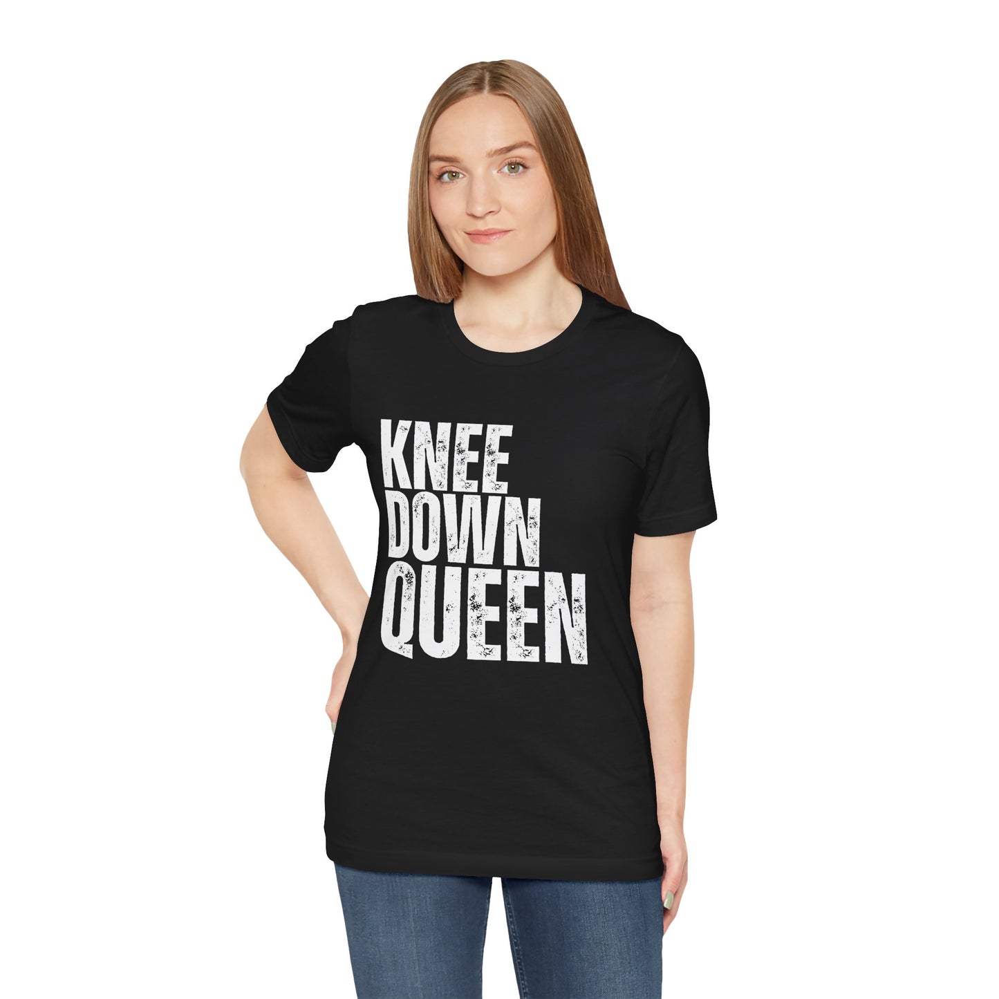 Knee Down Queen Ladies T-Shirt