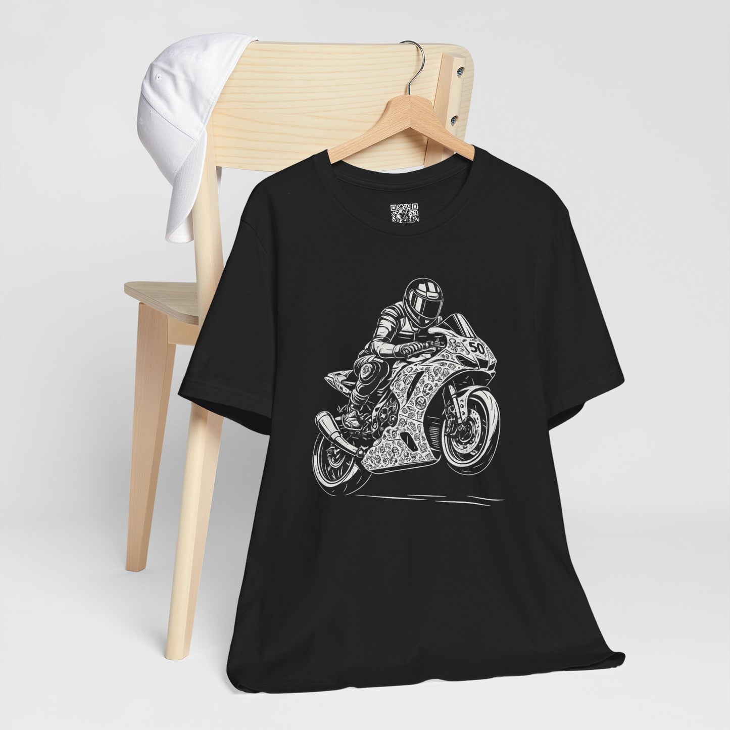 Wheelie T-Shirt V2 - Black