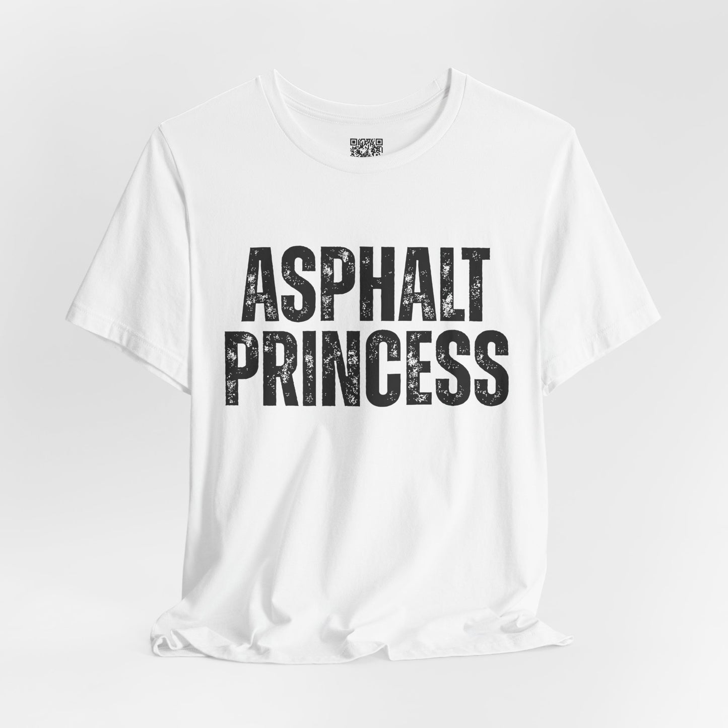 Asphalt Princess Biker Girl T-Shirt,