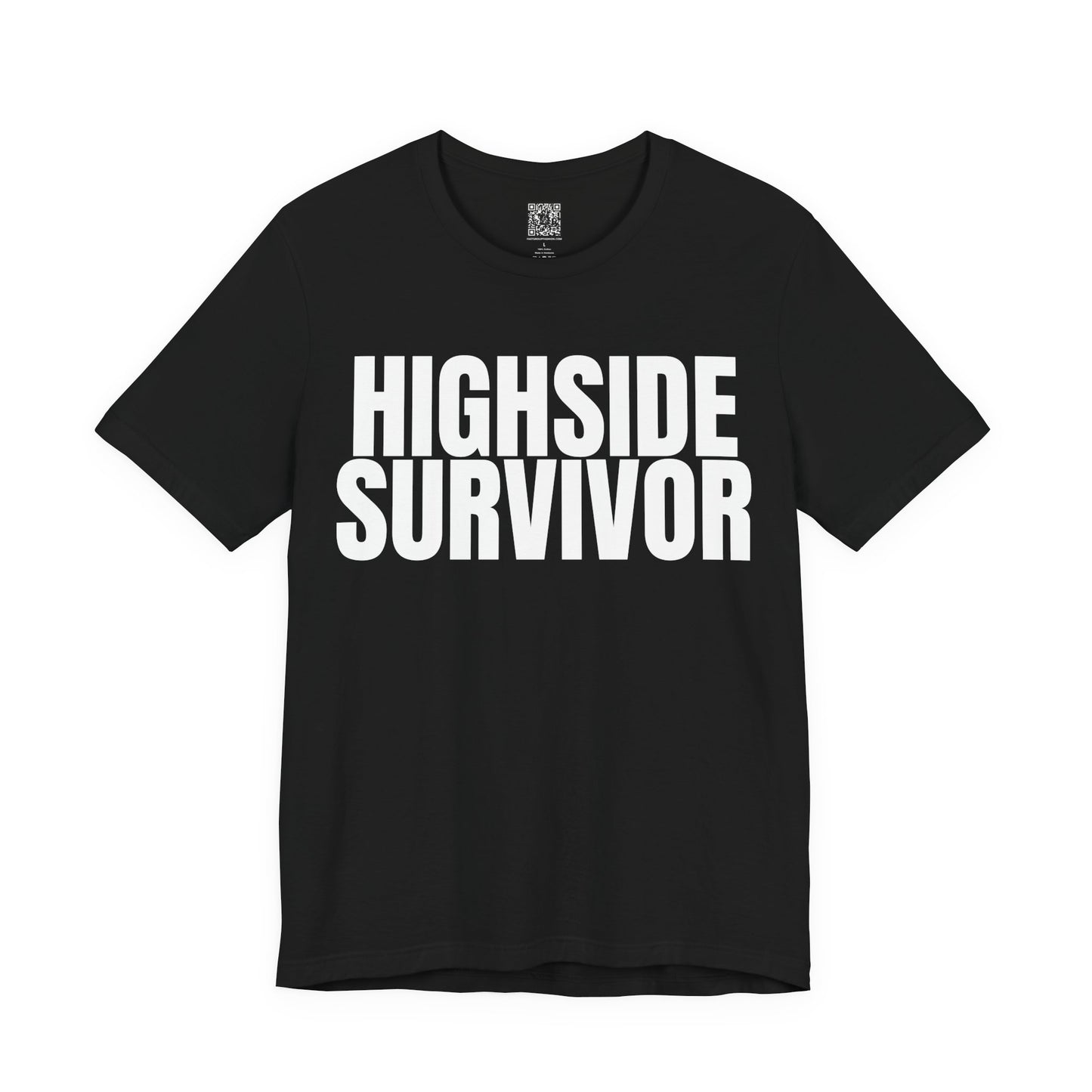 Highside Survivor Trackday T-Shirt - Black