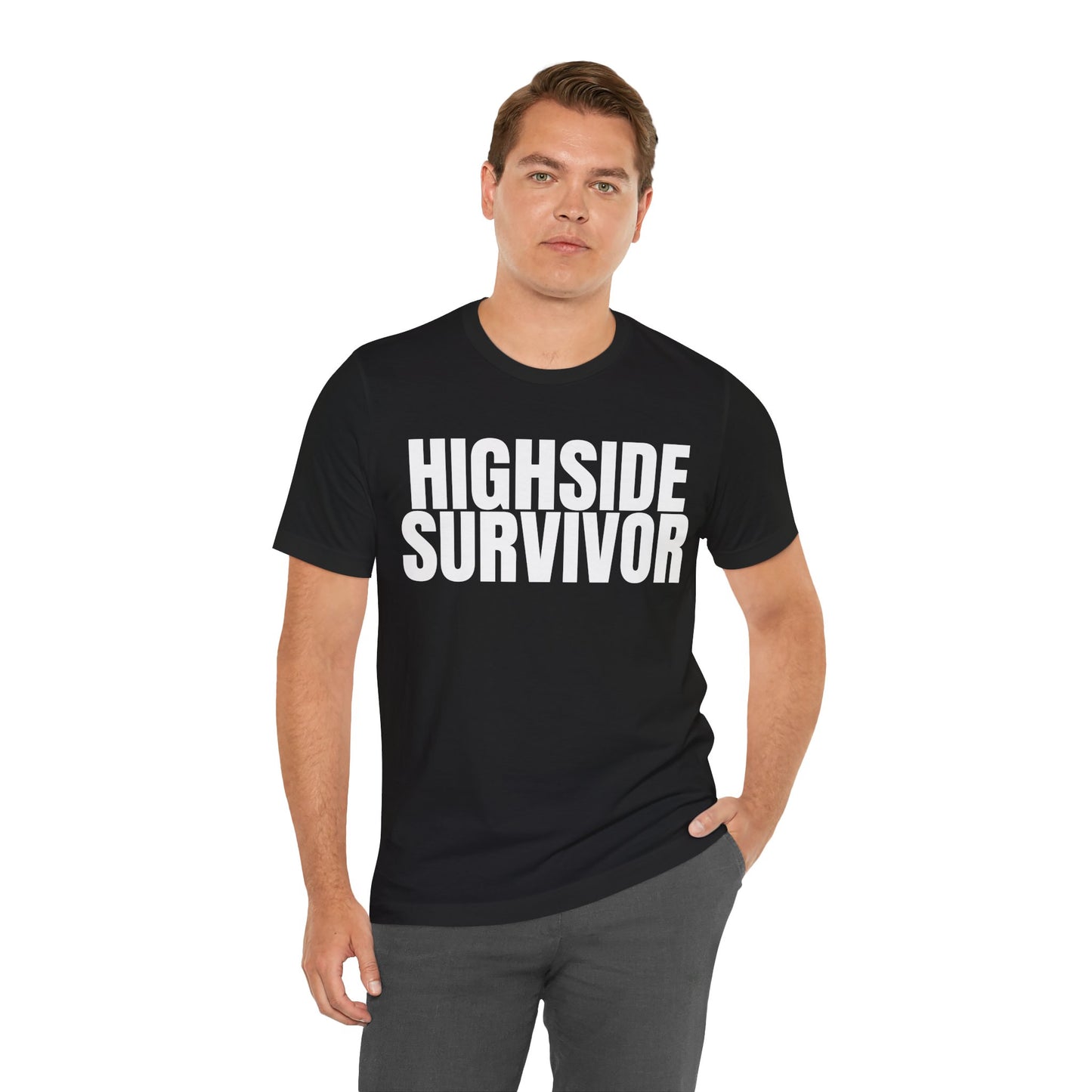 Highside Survivor Trackday T-Shirt - Black