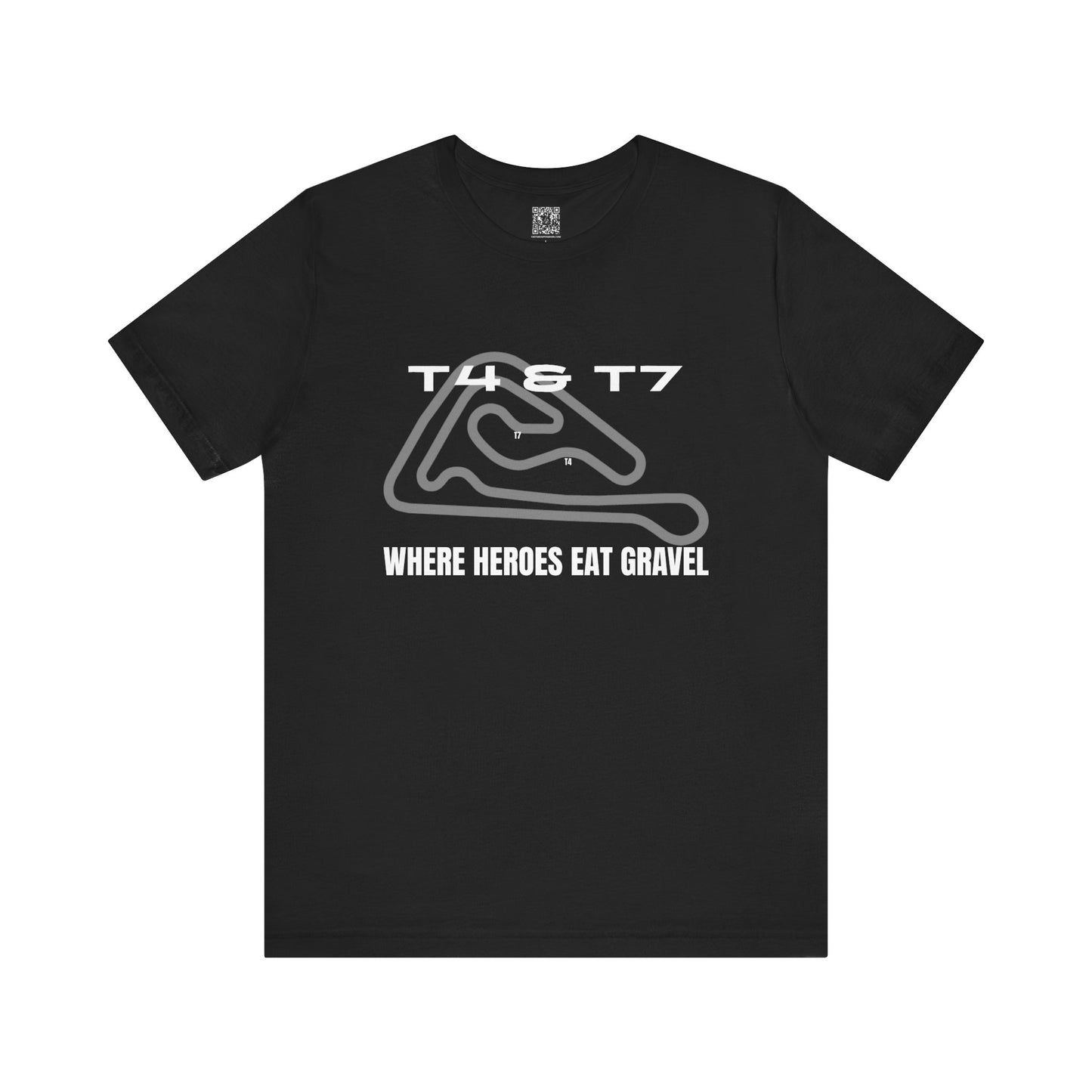 Slovakia Ring Turn 4 and 7 Where Heroes Eat Gravel T-Shirt
