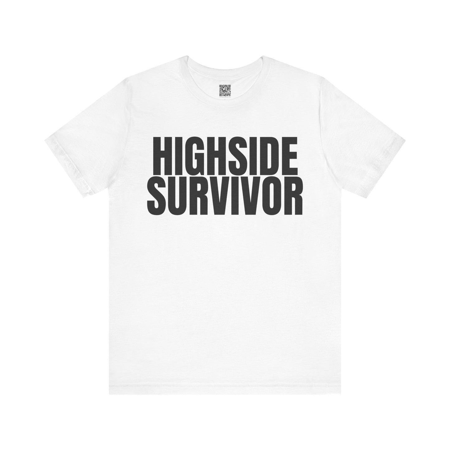 Highside Surviror Trackday T-Shirt - White