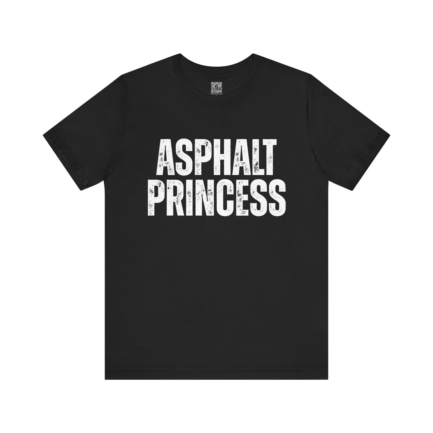 Asphalt Princess Biker Girl T-Shirt,