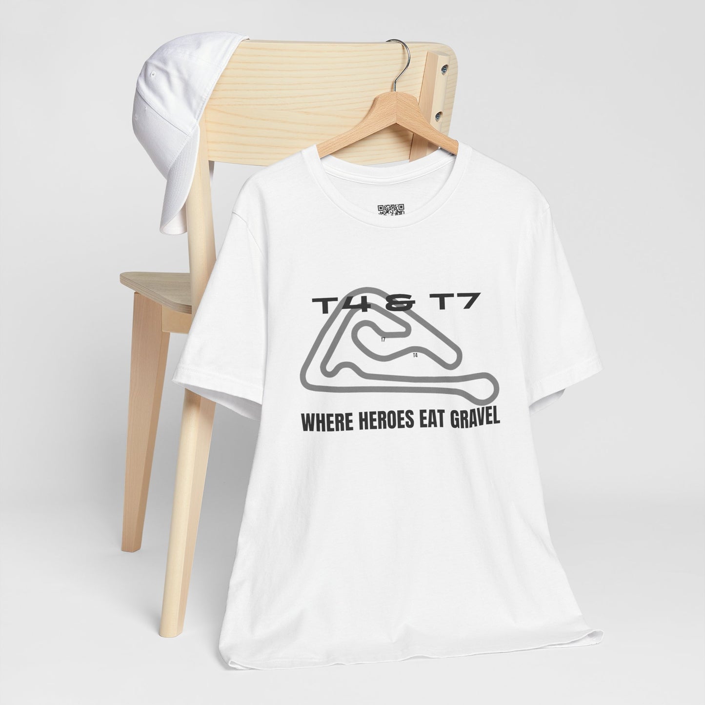 Slovakia Ring Turn 4 and 7 Where Heroes Eat Gravel T-Shirt