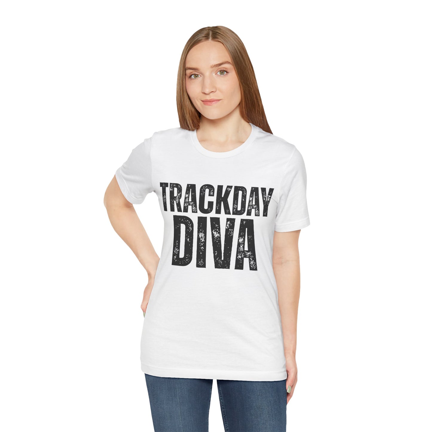 Track Day Diva Biker Girl T-Shirt