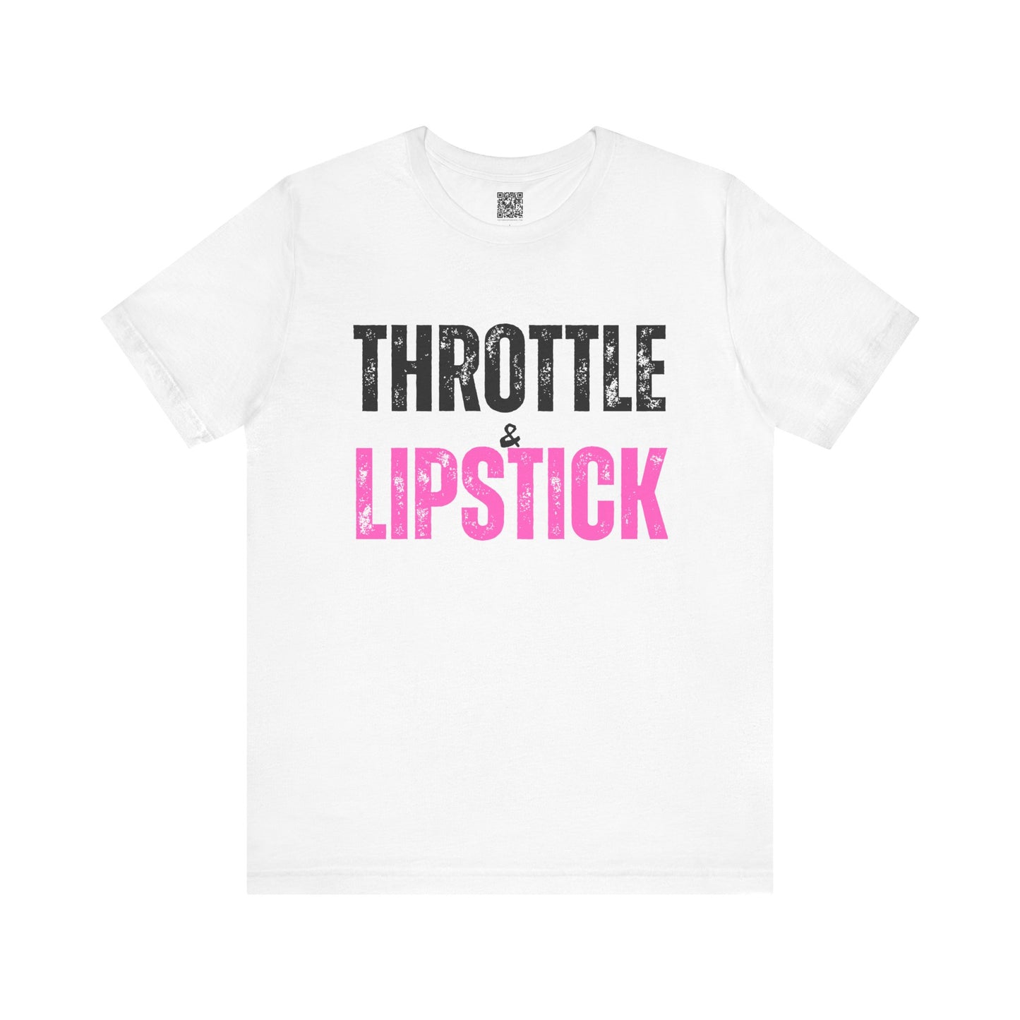 Throttle Lipstick T-Shirt - Pink