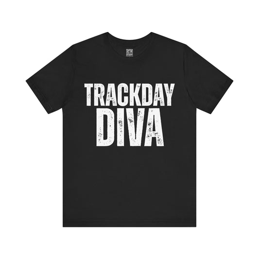 Track Day Diva Biker Girl T-Shirt