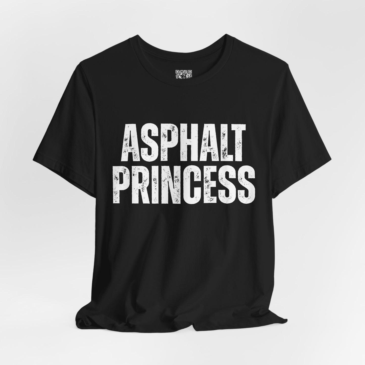 Asphalt Princess Biker Girl T-Shirt,