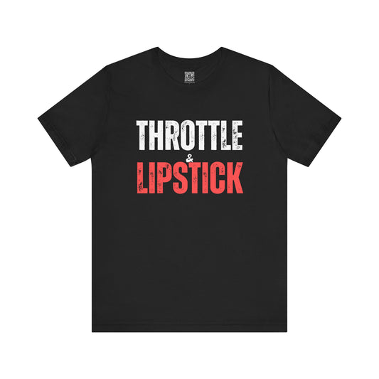 Throttle Lipstick T-Shirt - Red