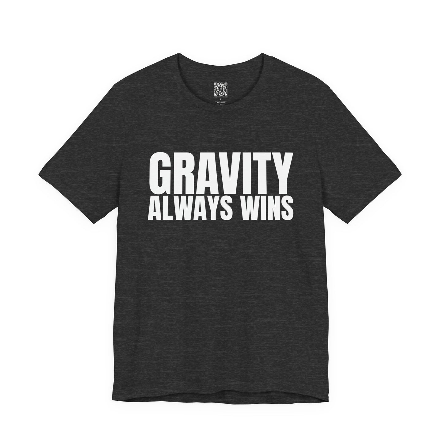 Gravity Always Wins Trackday T-Shirt - Black