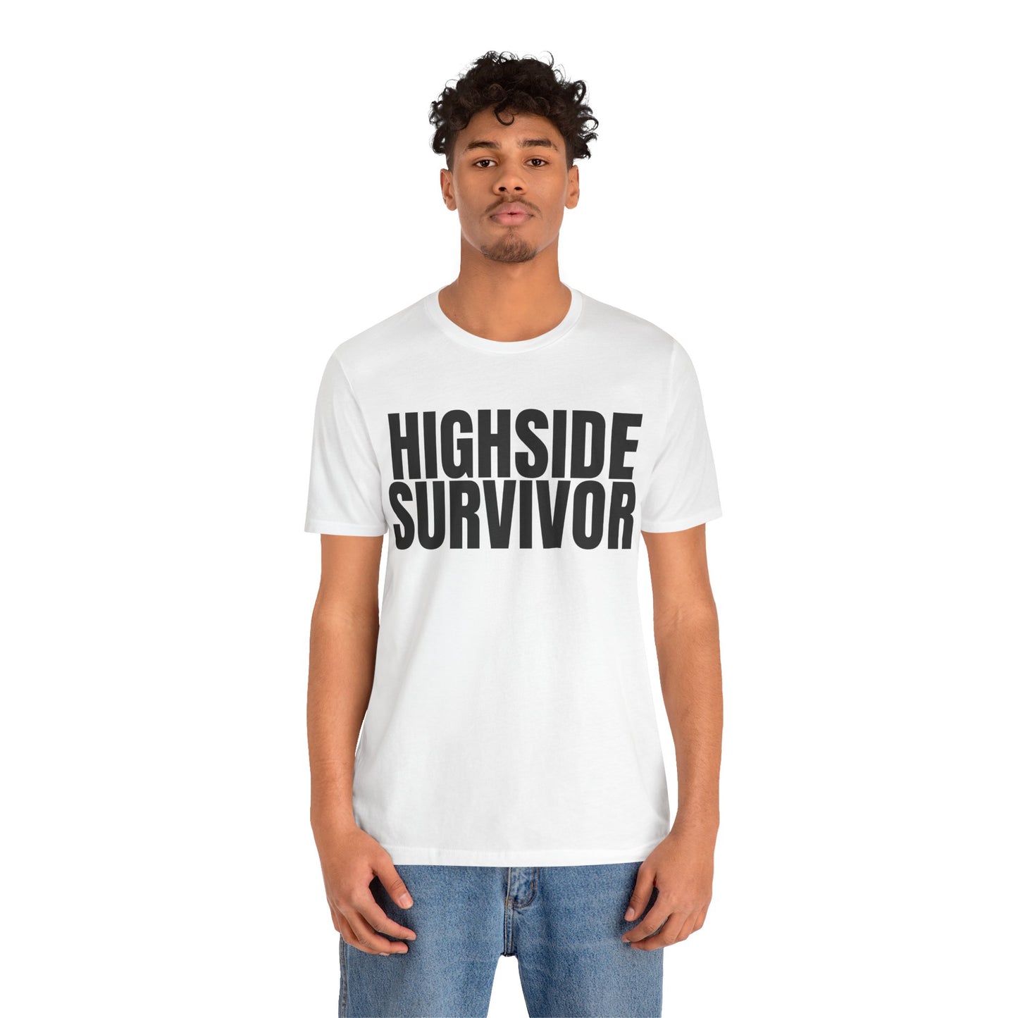 Highside Surviror Trackday T-Shirt - White