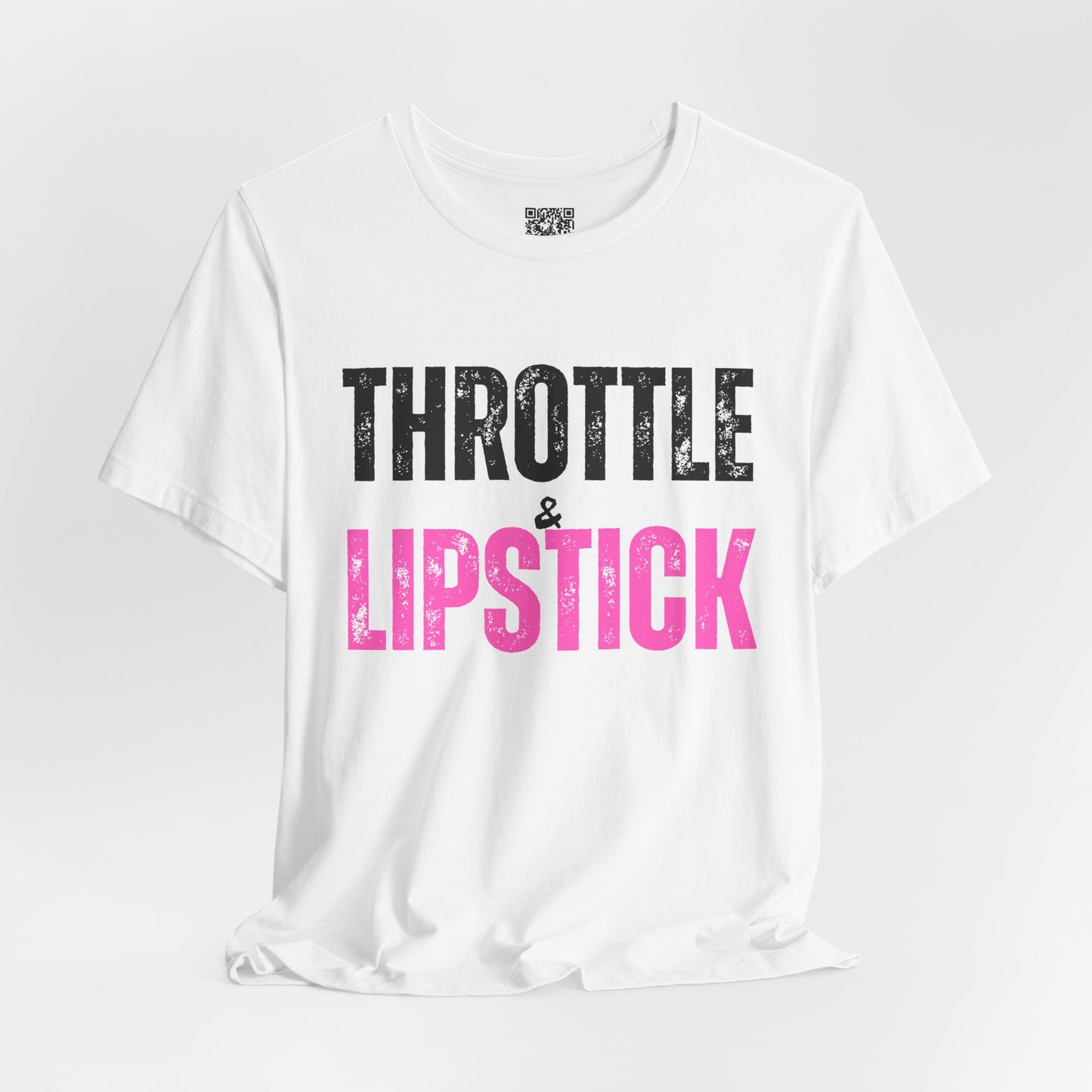Throttle Lipstick T-Shirt - Pink