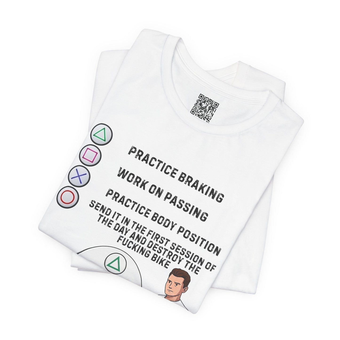 Send It Motorcycle T-Shirt Gamer Style