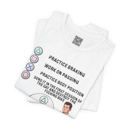 Send It Motorcycle T-Shirt Gamer Style