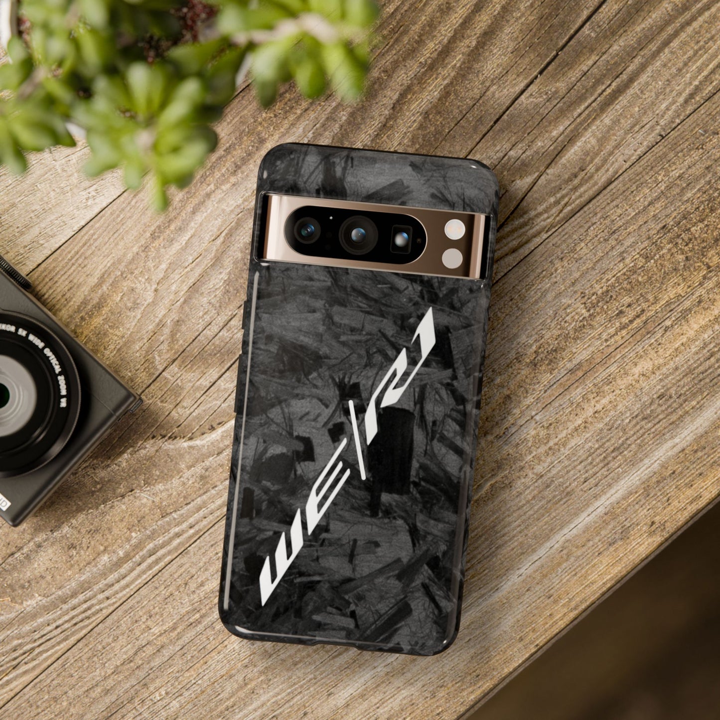 Yamaha R1 We R1 Forged Carbon iPhone Samsung Googe Pixel Phone Case