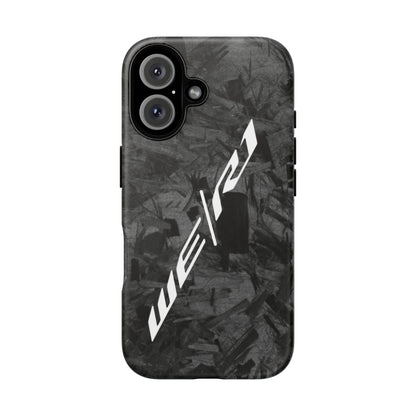 Yamaha R1 We R1 Forged Carbon iPhone Samsung Googe Pixel Phone Case