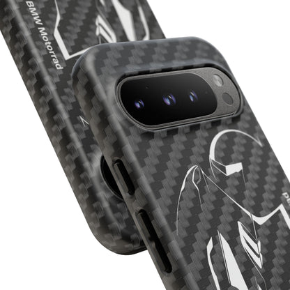 Carbon Fiber BMW S1000RR iPhone Samsung Google Pixel Phone Case