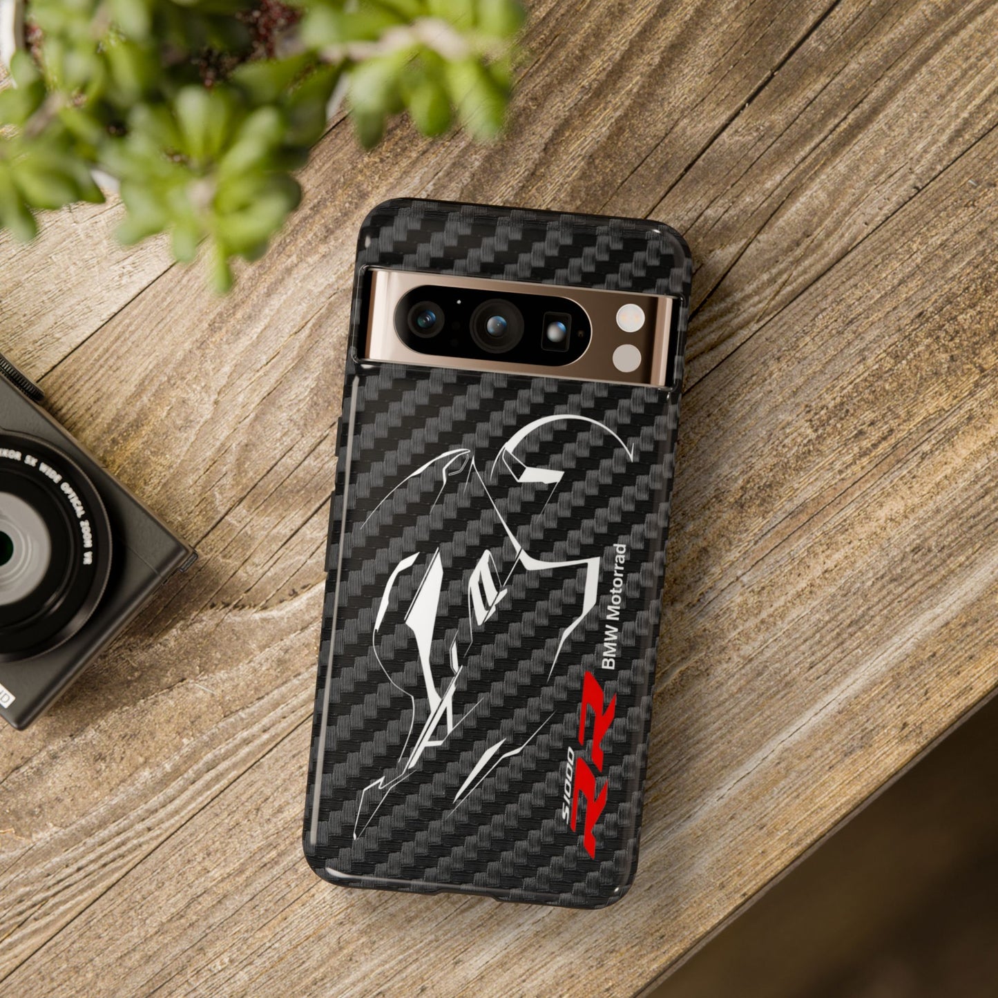 Carbon Fiber BMW S1000RR iPhone Samsung Google Pixel Phone Case