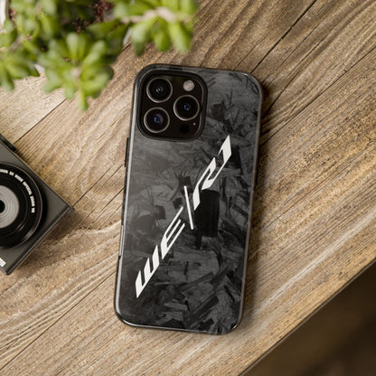 Yamaha R1 We R1 Forged Carbon iPhone Samsung Googe Pixel Phone Case