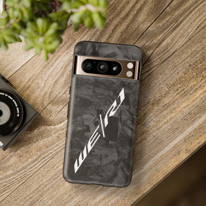 Yamaha R1 We R1 Forged Carbon iPhone Samsung Googe Pixel Phone Case
