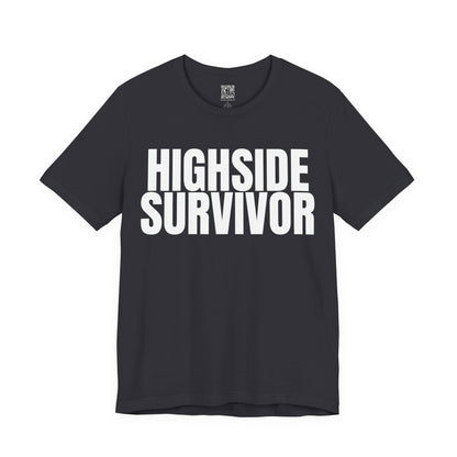 Highside Survivor Trackday T-Shirt - Black