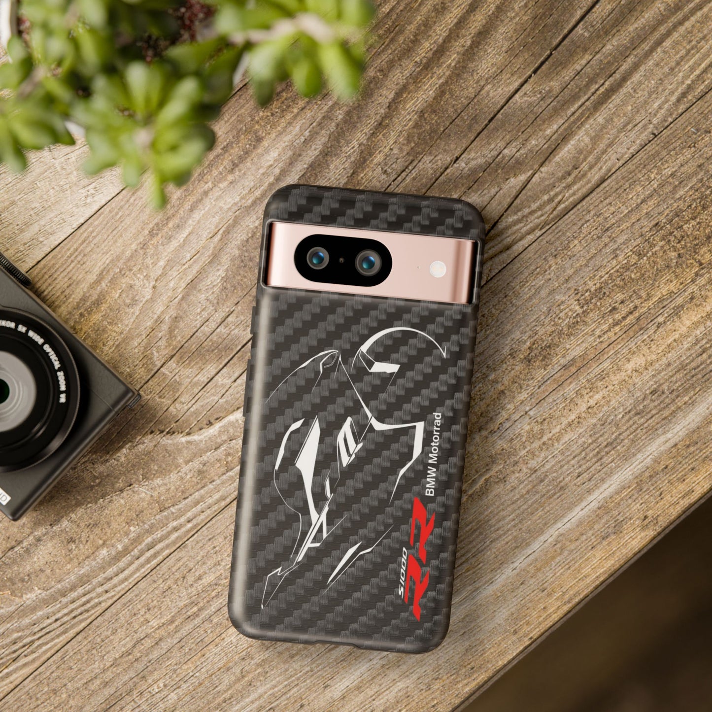 Carbon Fiber BMW S1000RR iPhone Samsung Google Pixel Phone Case