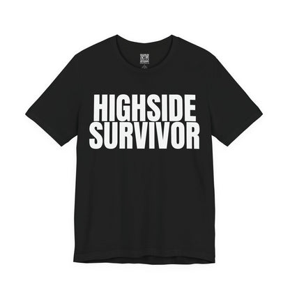 Highside Survivor Trackday T-Shirt - Black