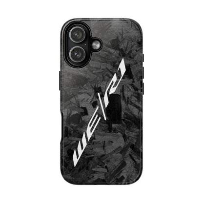 Yamaha R1 We R1 Forged Carbon iPhone Samsung Googe Pixel Phone Case