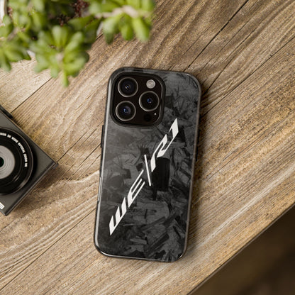 Yamaha R1 We R1 Forged Carbon iPhone Samsung Googe Pixel Phone Case