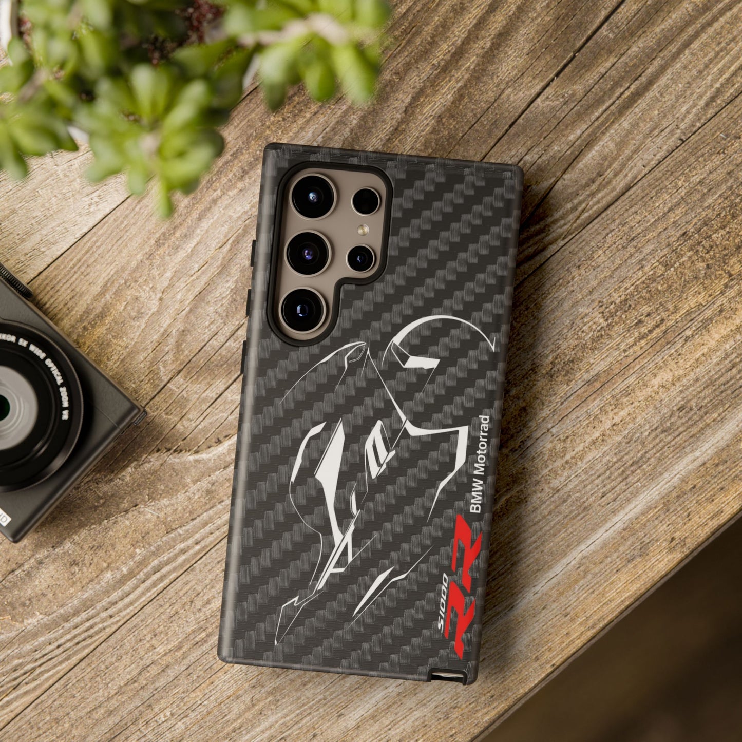 Carbon Fiber BMW S1000RR iPhone Samsung Google Pixel Phone Case