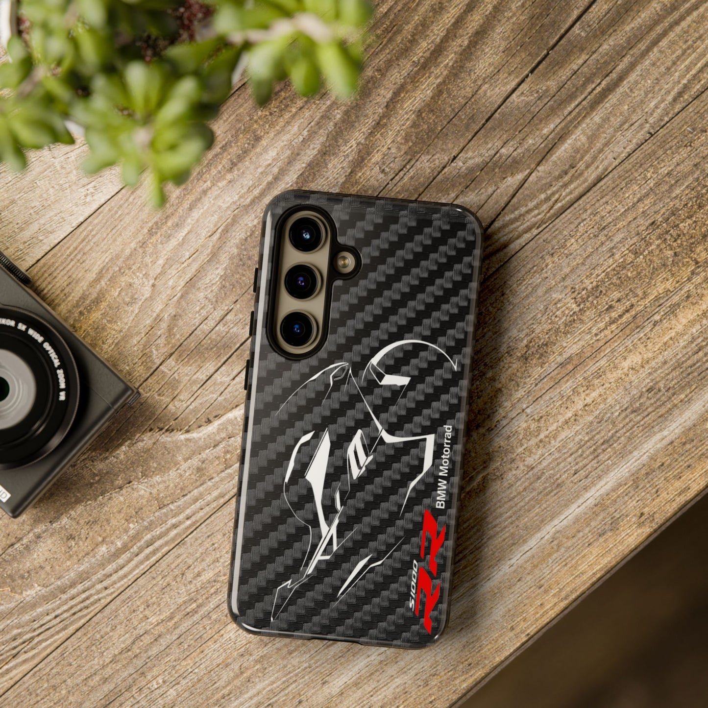 Carbon Fiber BMW S1000RR iPhone Samsung Google Pixel Phone Case