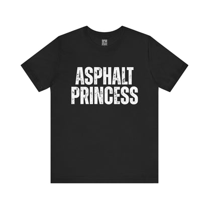 Asphalt Princess Biker Girl T-Shirt,