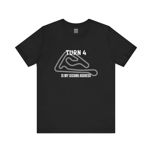 Turn 4 Slovakia Ring Is My Second Address T-Shirt