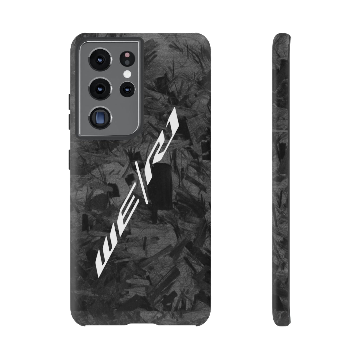 Yamaha R1 We R1 Forged Carbon iPhone Samsung Googe Pixel Phone Case