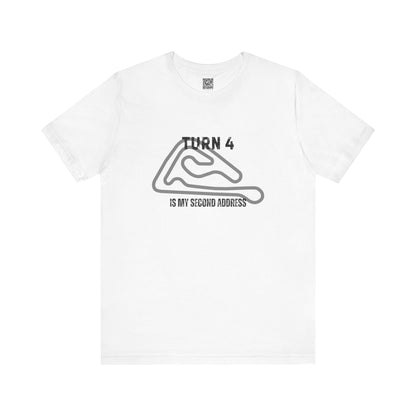 Turn 4 Slovakia Ring Is My Second Address T-Shirt