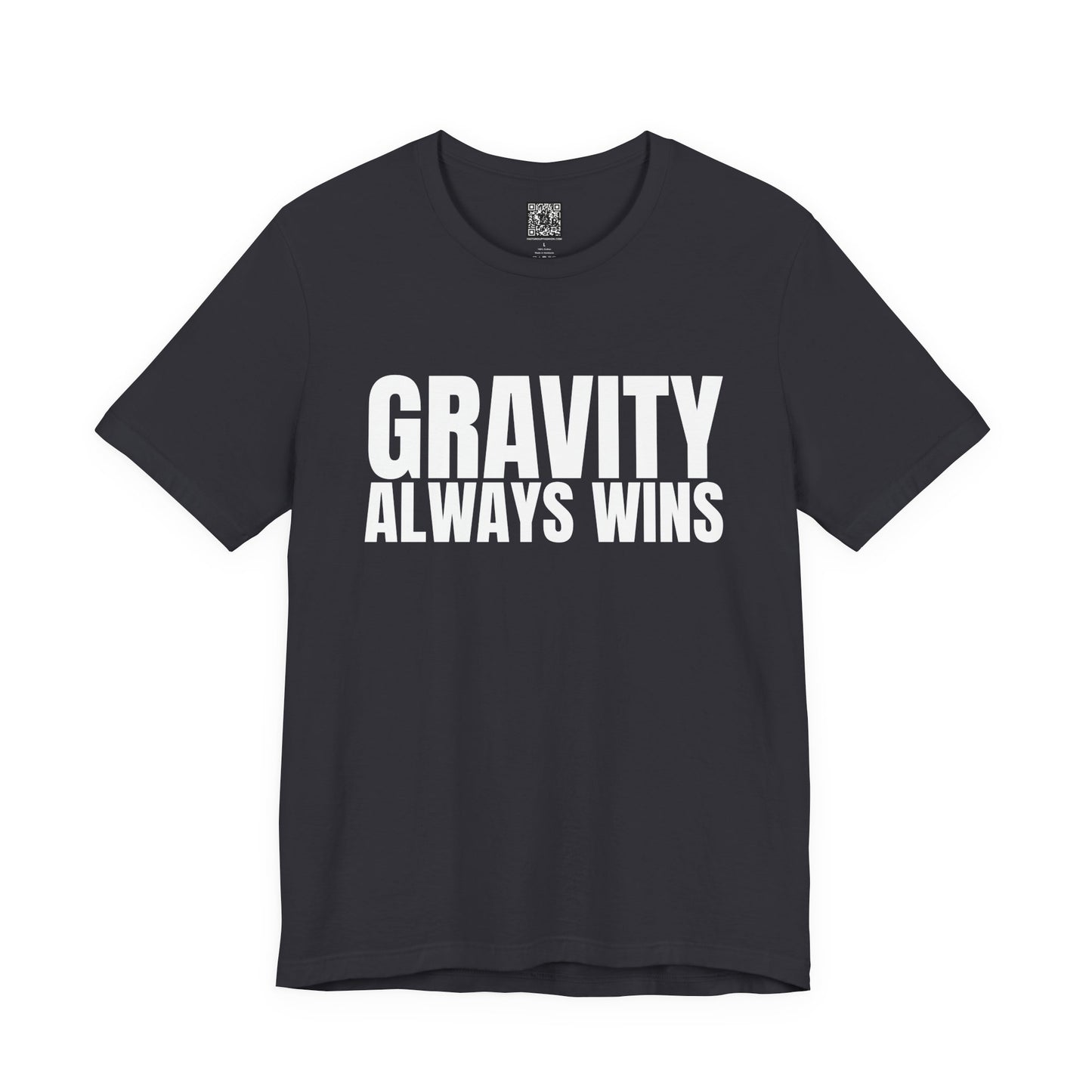 Gravity Always Wins Trackday T-Shirt - Black