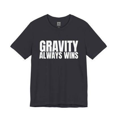Gravity Always Wins Trackday T-Shirt - Black