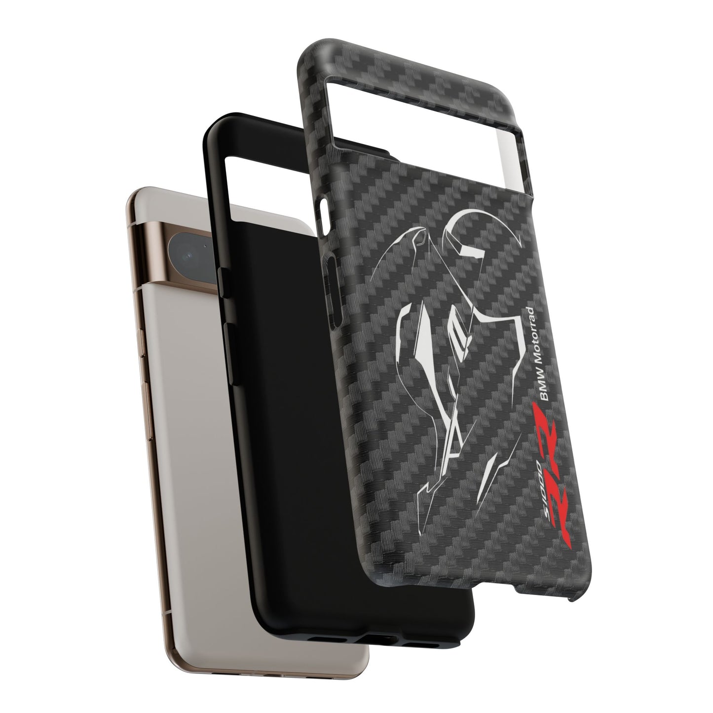 Carbon Fiber BMW S1000RR iPhone Samsung Google Pixel Phone Case