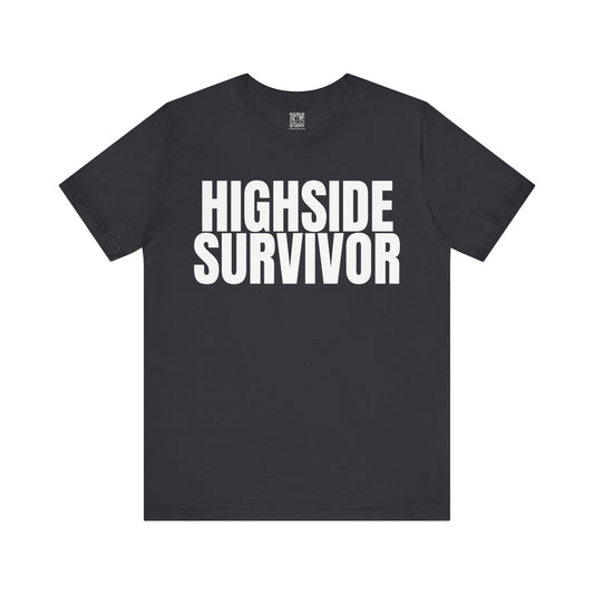 Highside Survivor Trackday T-Shirt - Black