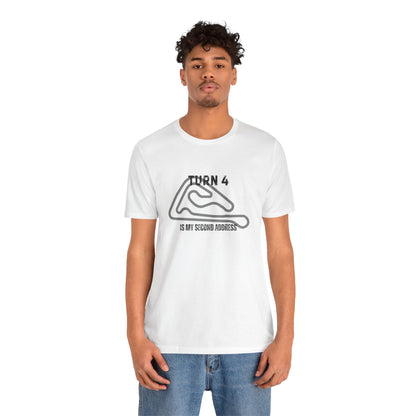 Turn 4 Slovakia Ring Is My Second Address T-Shirt