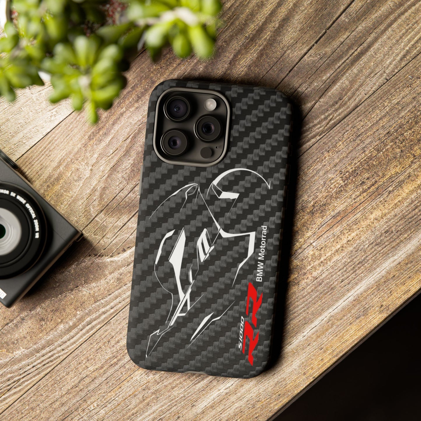 Carbon Fiber BMW S1000RR iPhone Samsung Google Pixel Phone Case