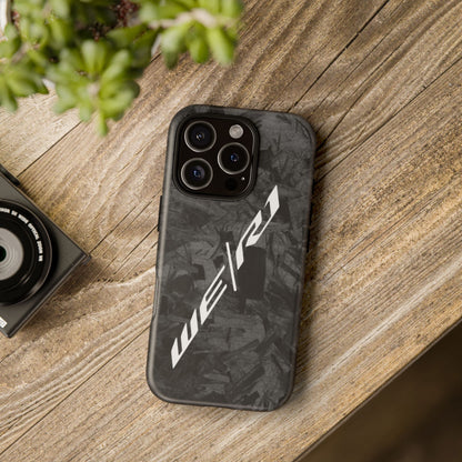 Yamaha R1 We R1 Forged Carbon iPhone Samsung Googe Pixel Phone Case