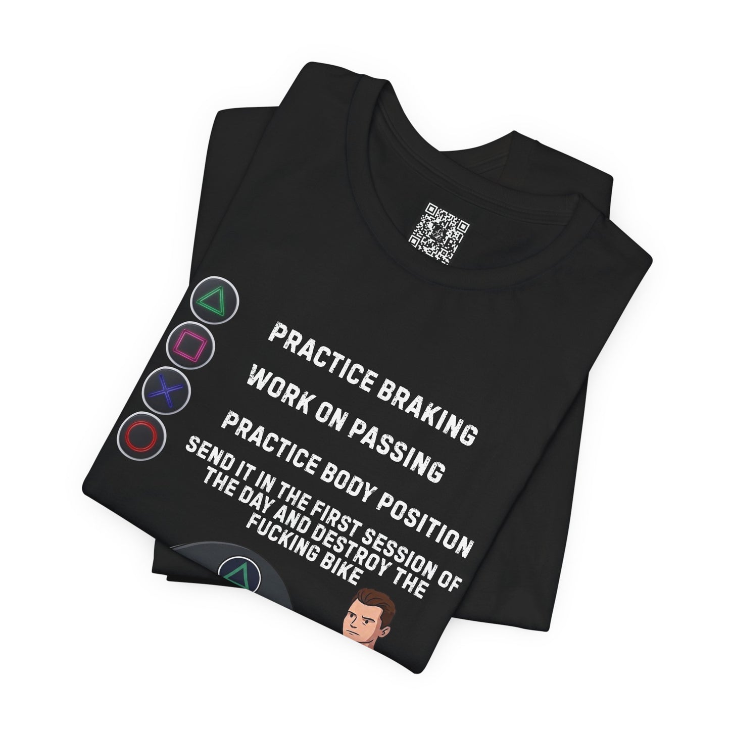 Send It Motorcycle T-Shirt Gamer Style