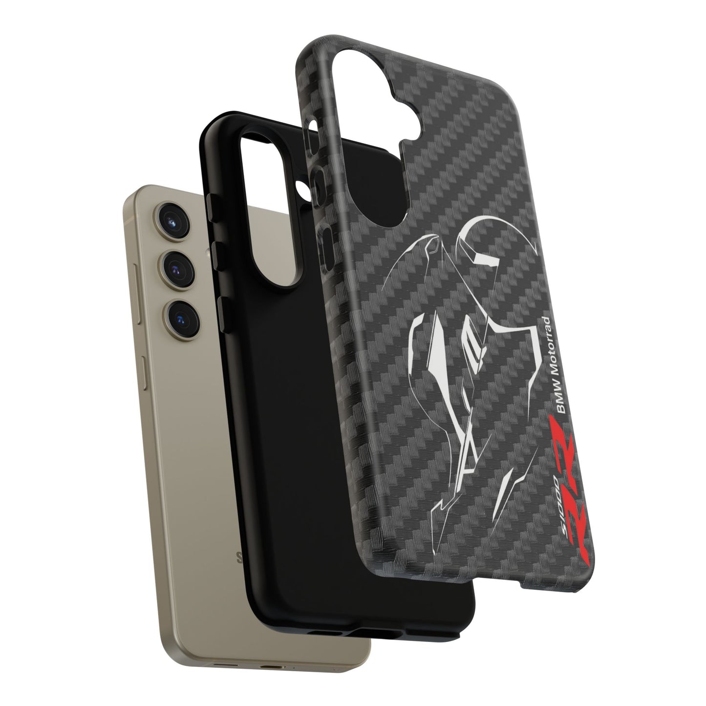 Carbon Fiber BMW S1000RR iPhone Samsung Google Pixel Phone Case
