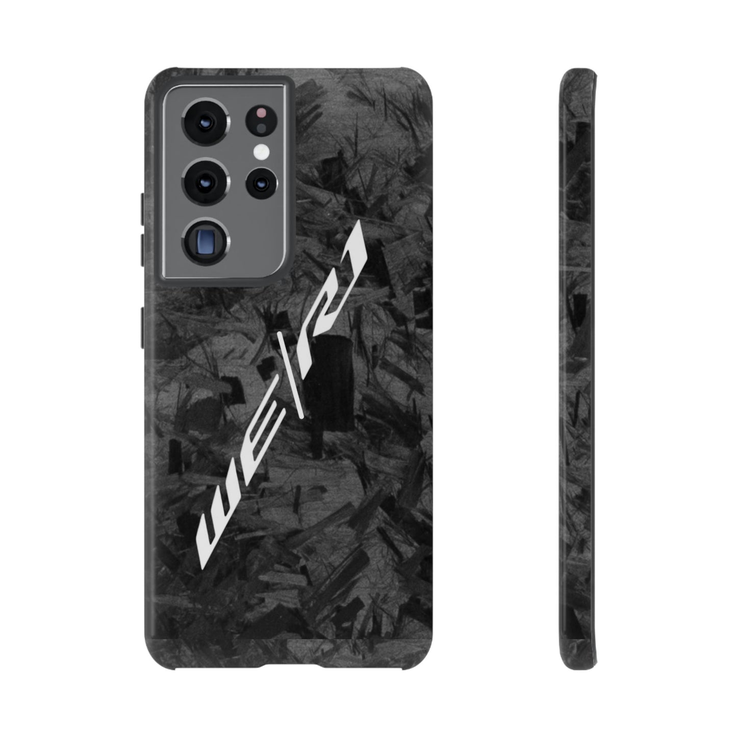 Yamaha R1 We R1 Forged Carbon iPhone Samsung Googe Pixel Phone Case