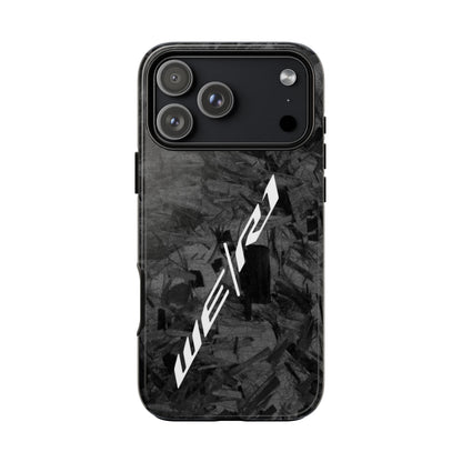 Yamaha R1 We R1 Forged Carbon iPhone Samsung Googe Pixel Phone Case