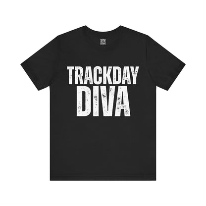 Track Day Diva Biker Girl T-Shirt