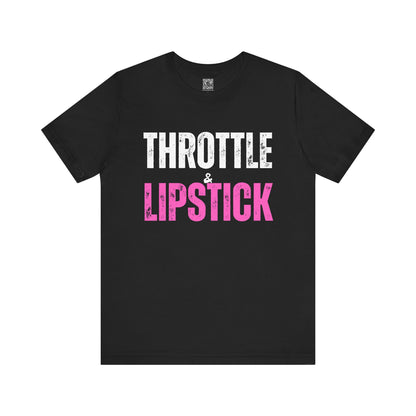 Throttle  Lipstick T-Shirt - Pink