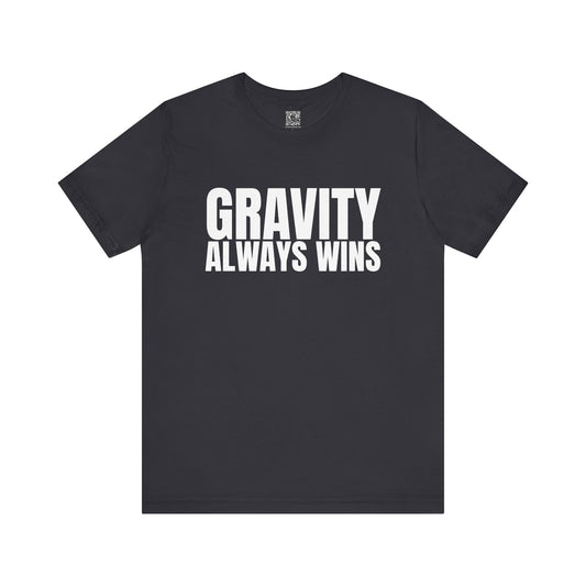 Gravity Always Wins Trackday T-Shirt - Black